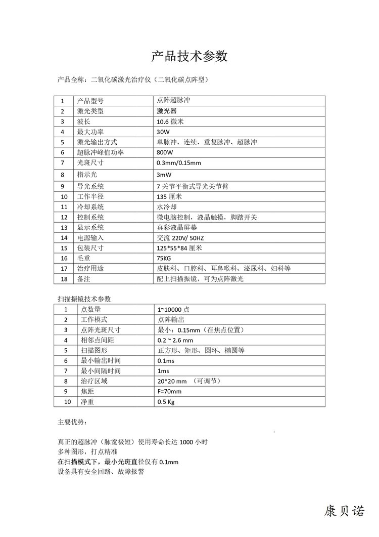 四种输出模式整形外科二氧化碳超脉冲激光治疗仪JC25私密美容激光_8611470b.jpg